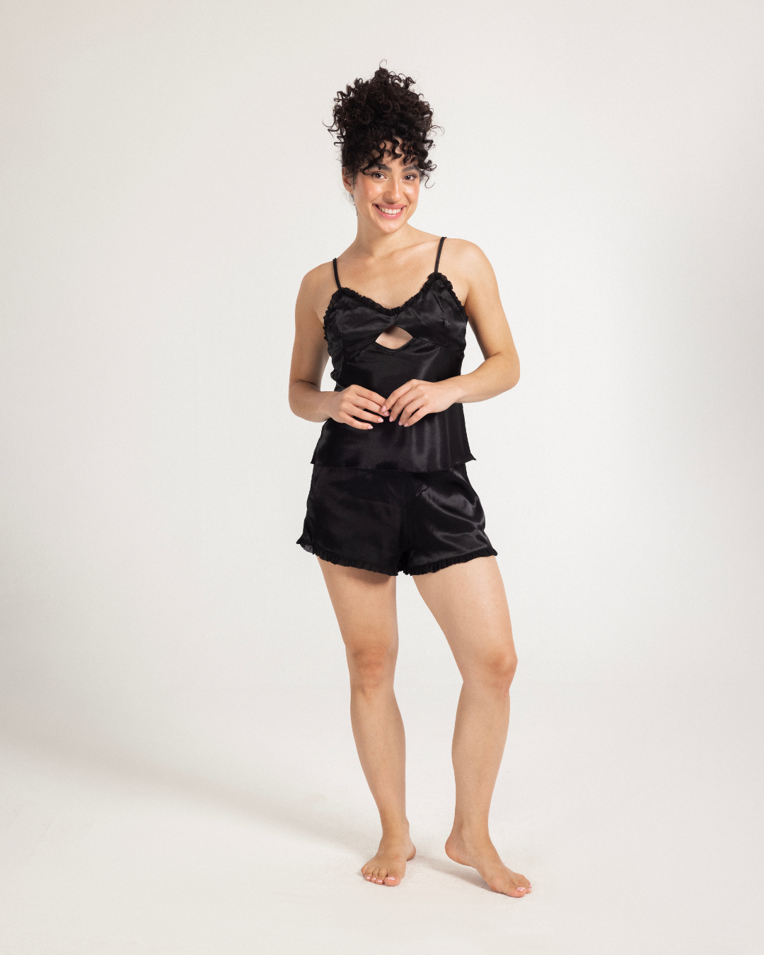 بيجاما ستان حريمى Satin Pajama Set