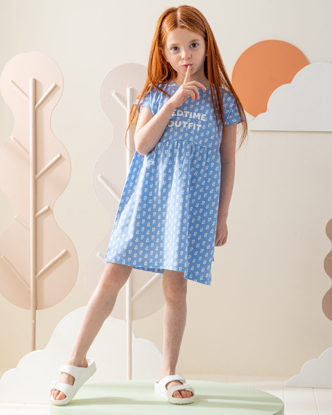 Bedtime Outfit فستان بناتي