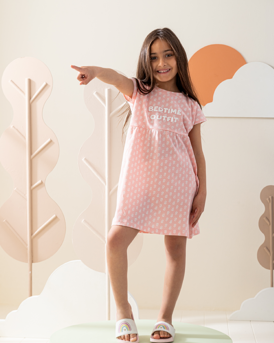 Bedtime Outfit فستان بناتي