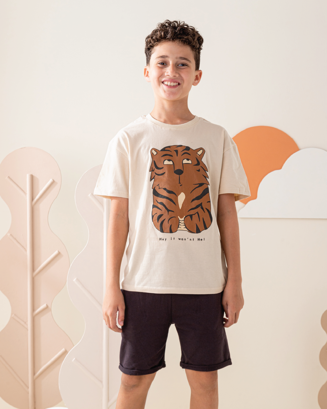 Tiger And Frog بيجاما ولادى نص كم و شورت