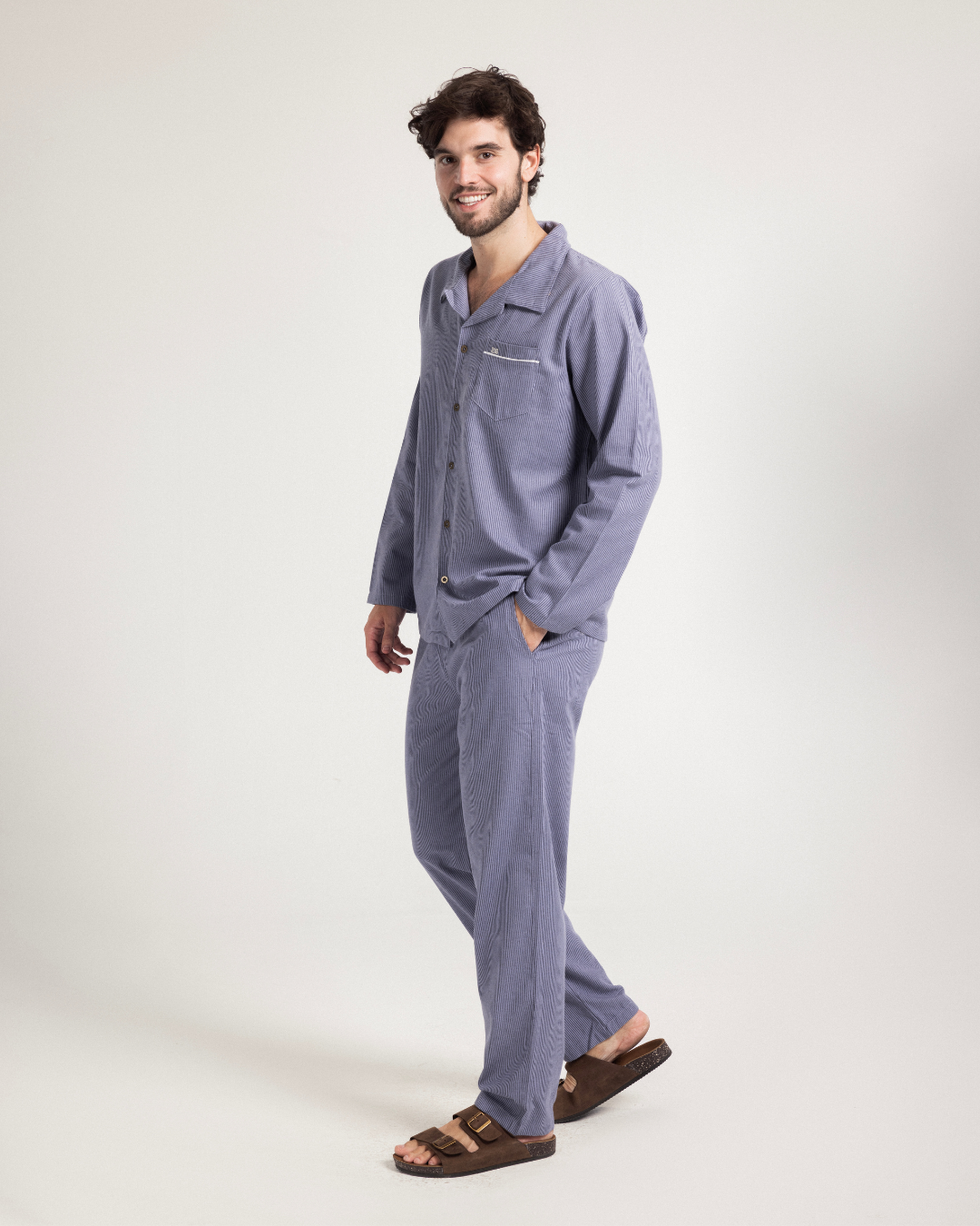 بيجاما رجالى كلاسيك Men Pajama Classic Striped