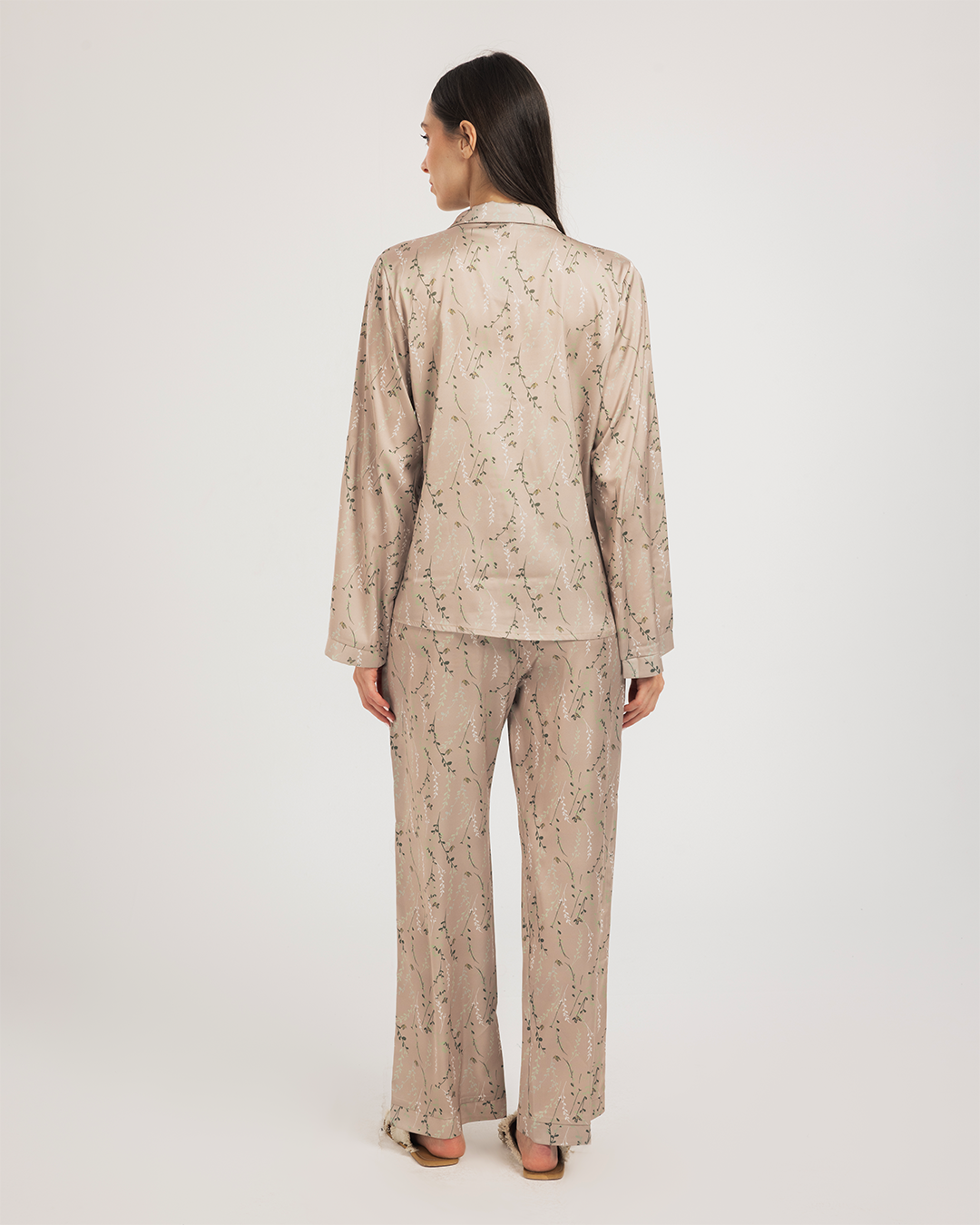 بيجاما ساتان كلاسيك