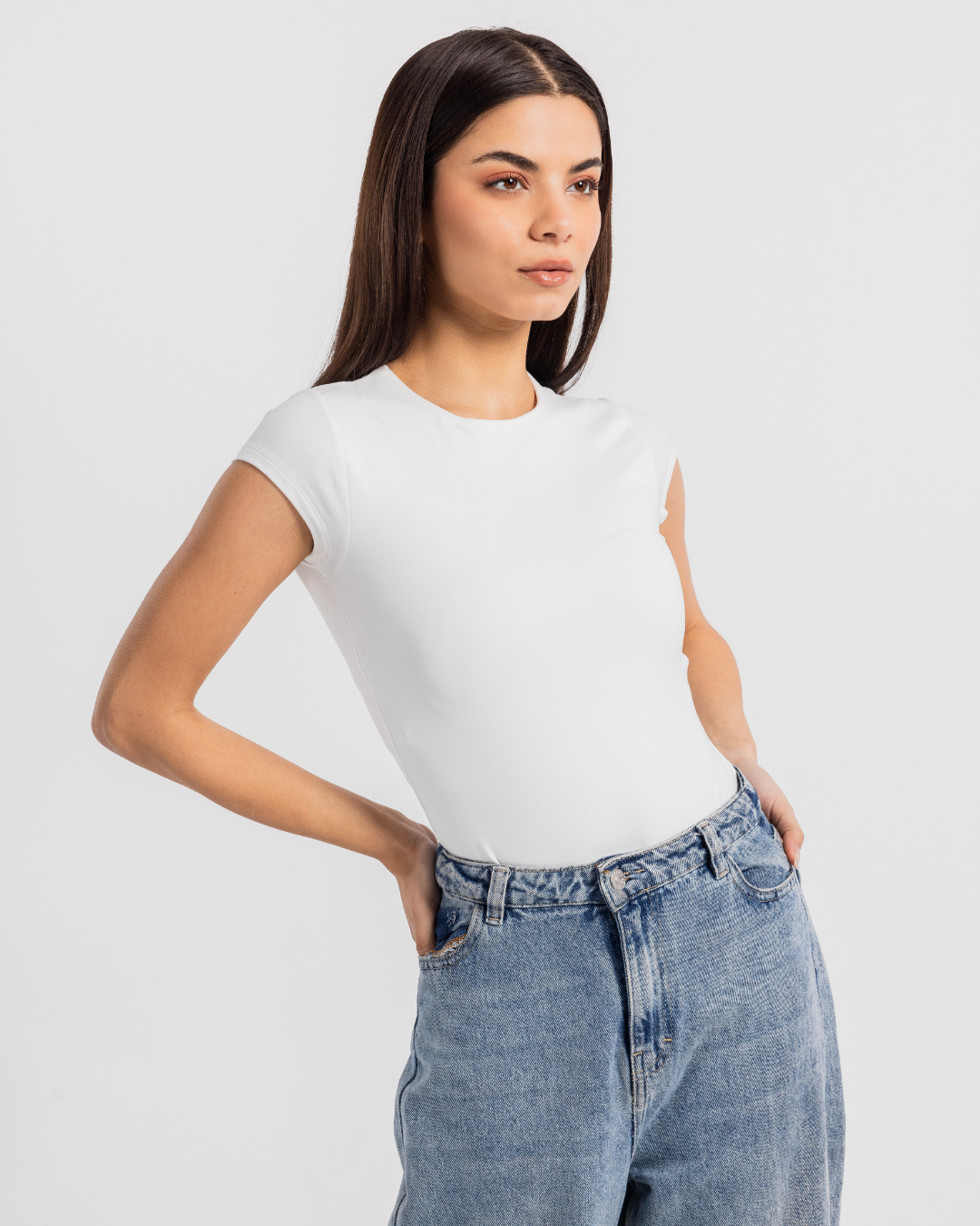 Polyamide كاش مايوه نسائي نص كم