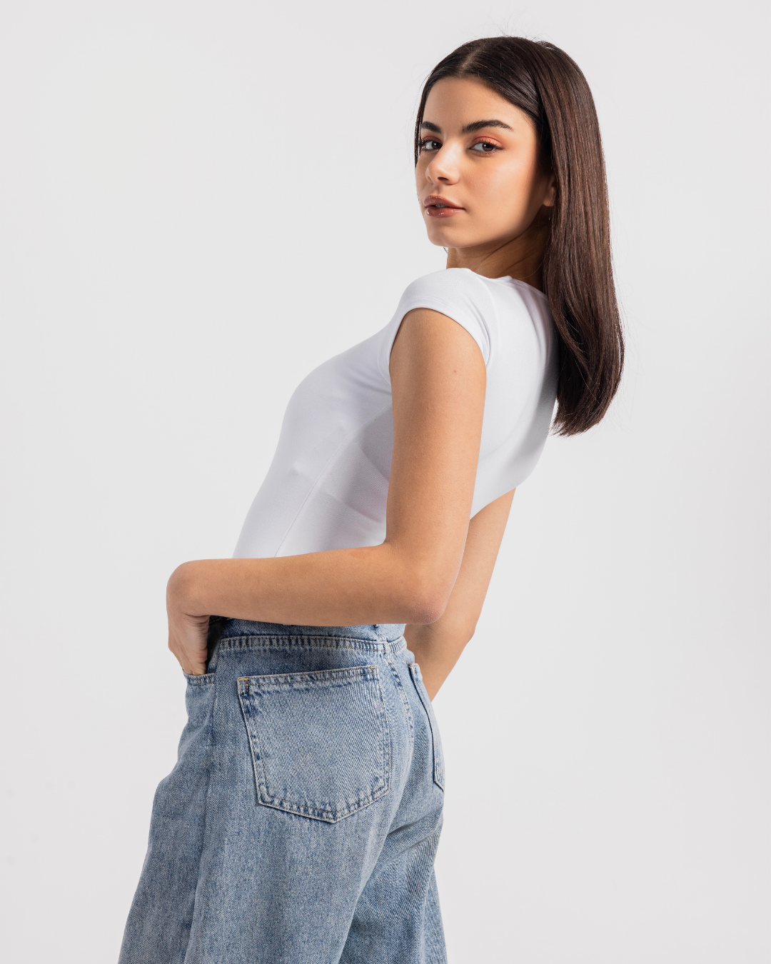 Polyamide كاش مايوه نسائي نص كم