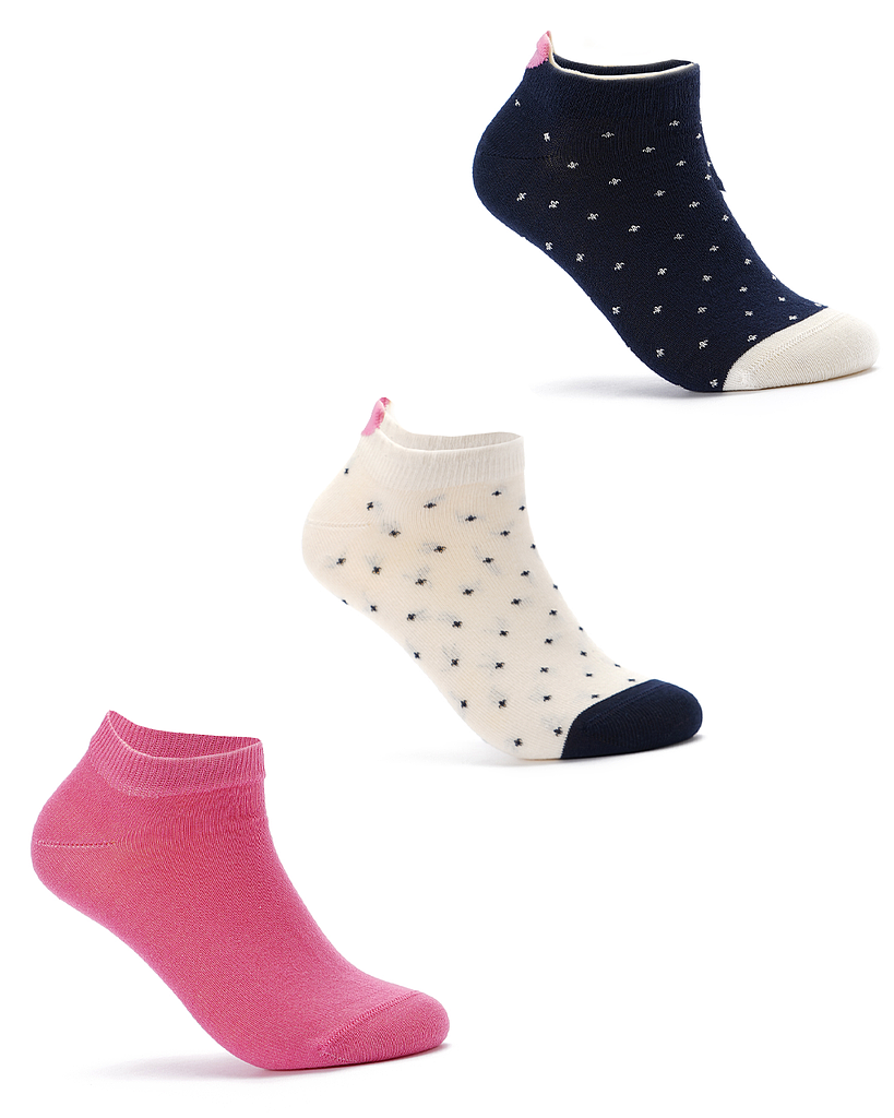 دلاغ جورب نسائي  سوكيت ليكرا منقوش باك 3