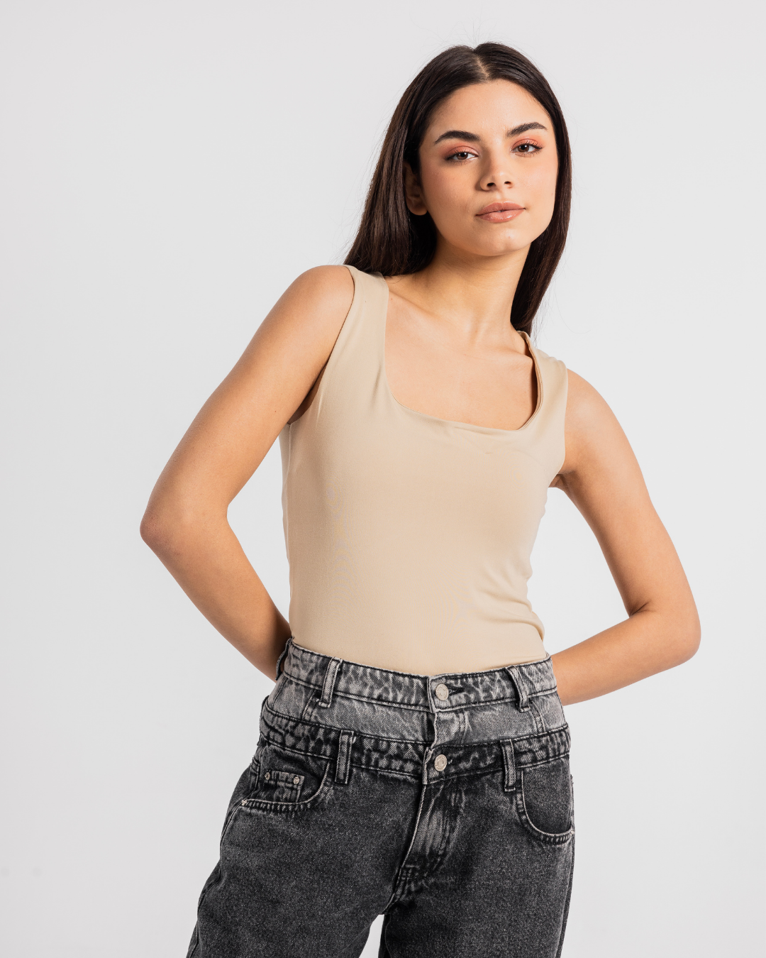 polyamid بدى ساده نسائي كت عريض