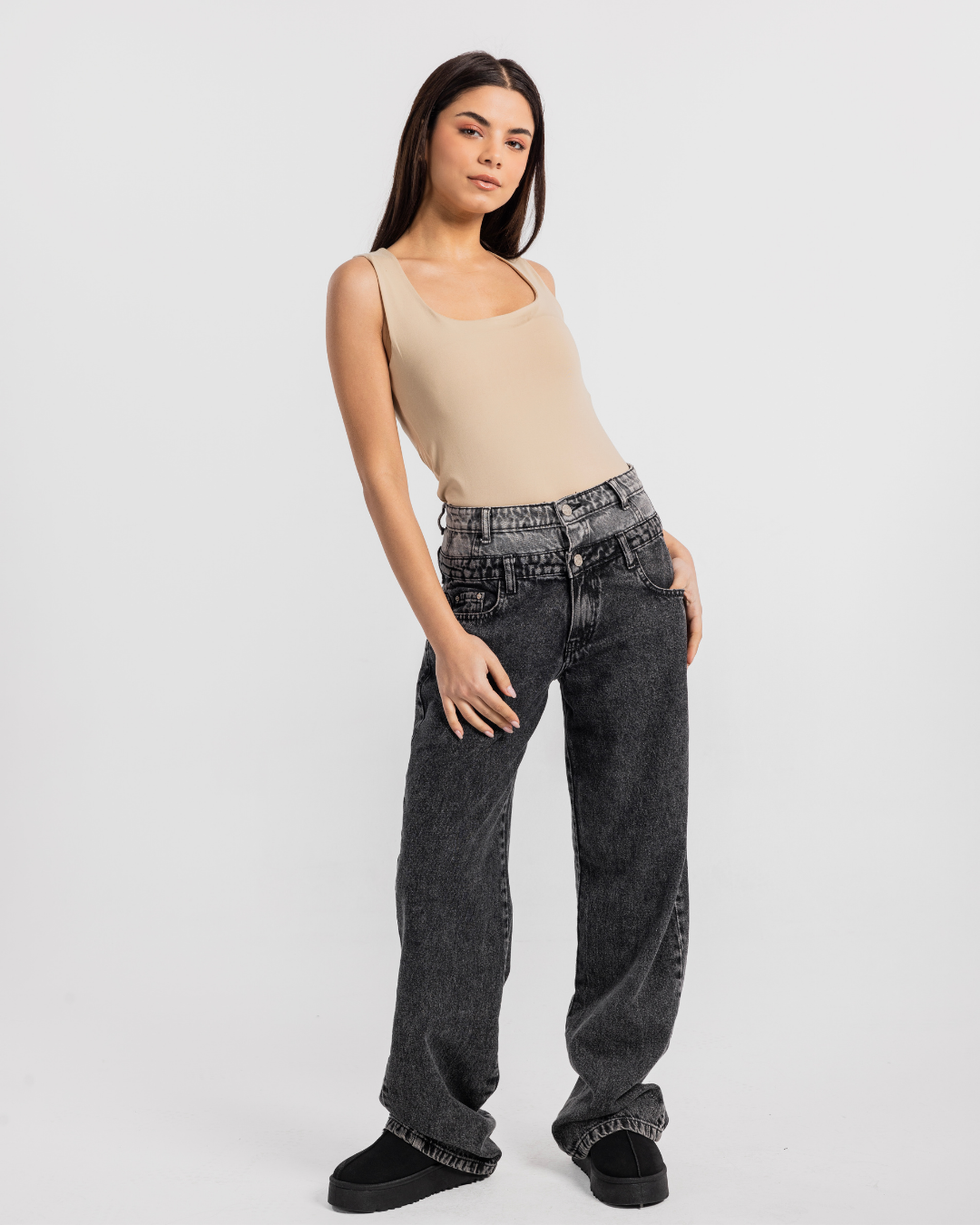 polyamid بدى ساده نسائي كت عريض