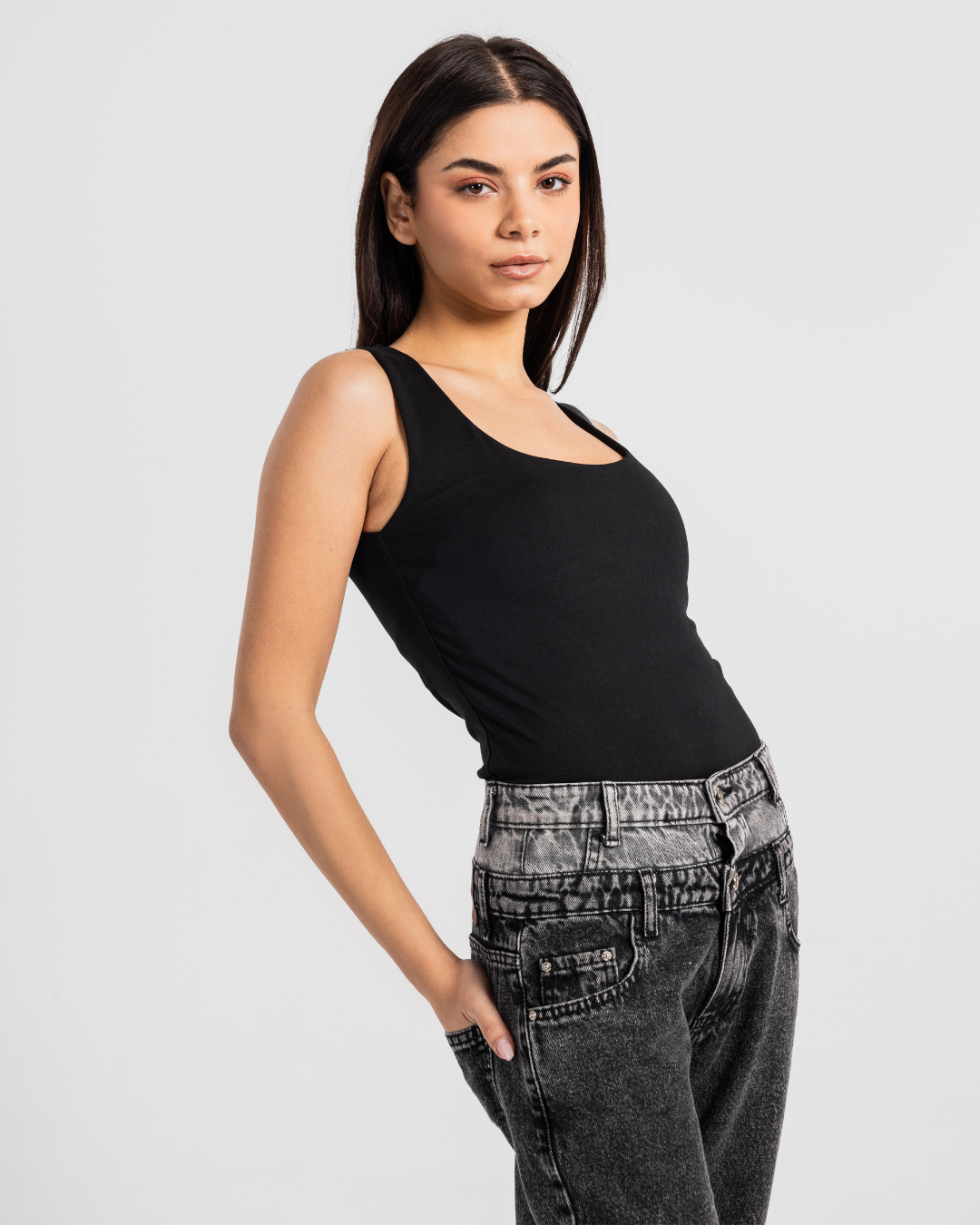 polyamid بدى ساده نسائي كت عريض