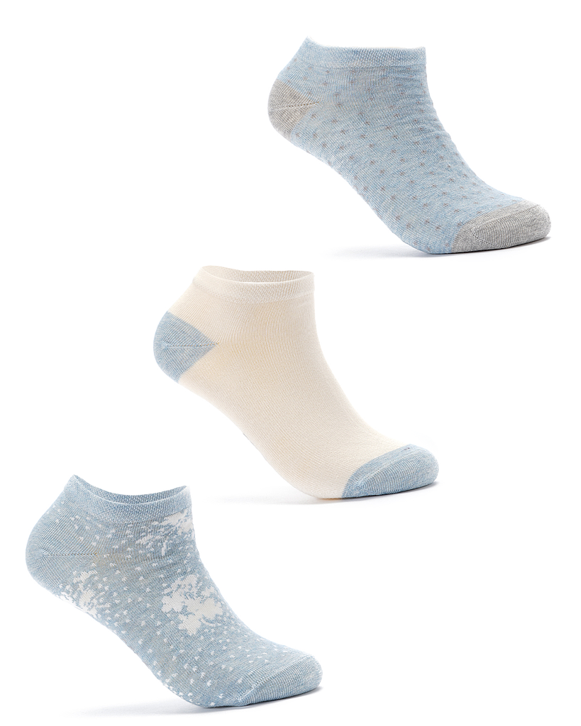 دلاغ جورب نسائي  سوكيت ليكرا منقوش باك 3