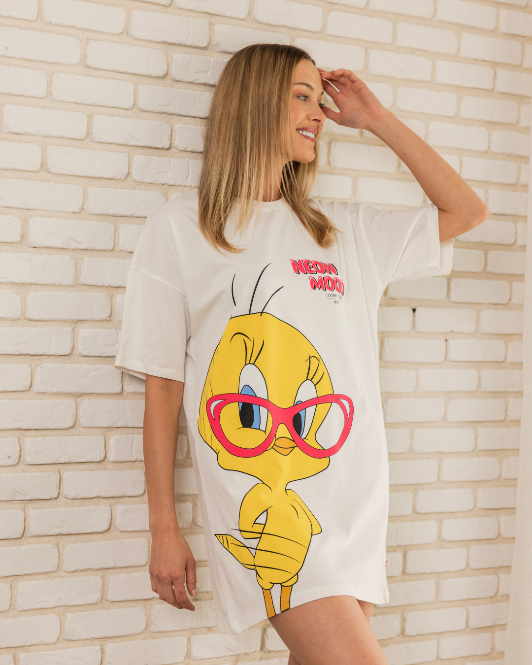 Oversized Night-shirt ميدي نسائي